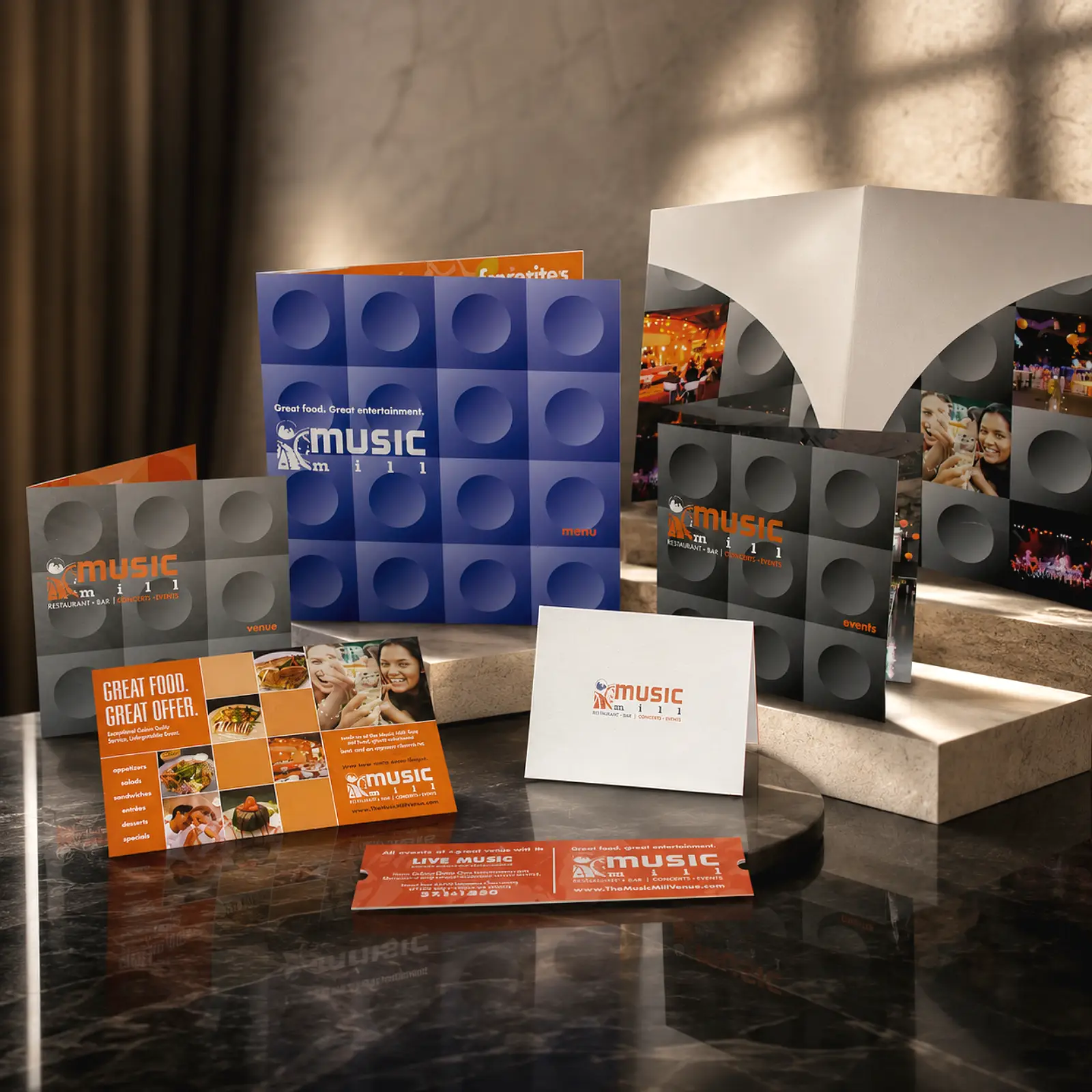 The Music Mill Collateral Materials